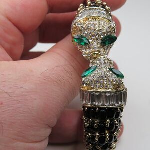 $300 Panter Fashion Bangle Hand Crafted Art Piece